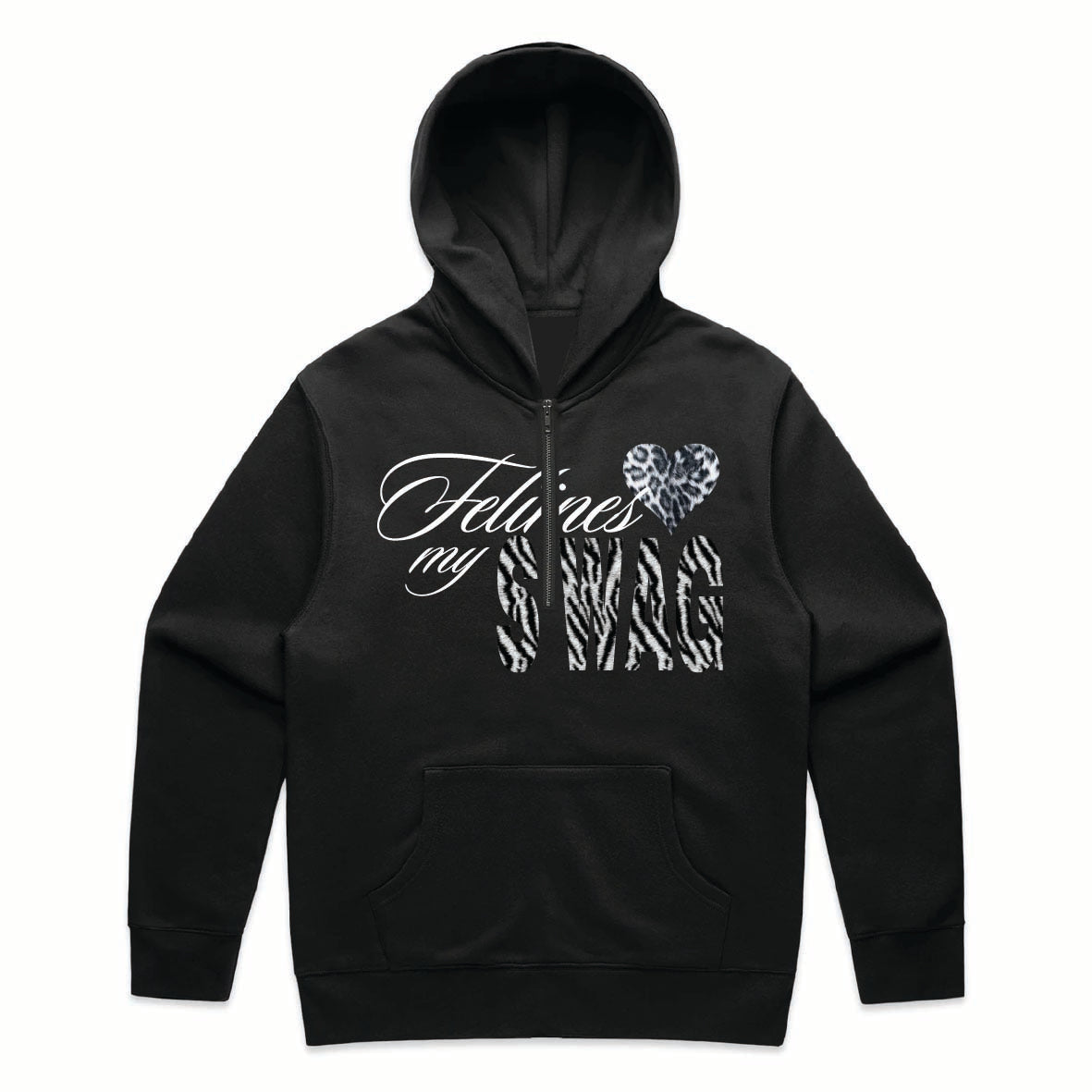 Felines Love My Swag Hoodie