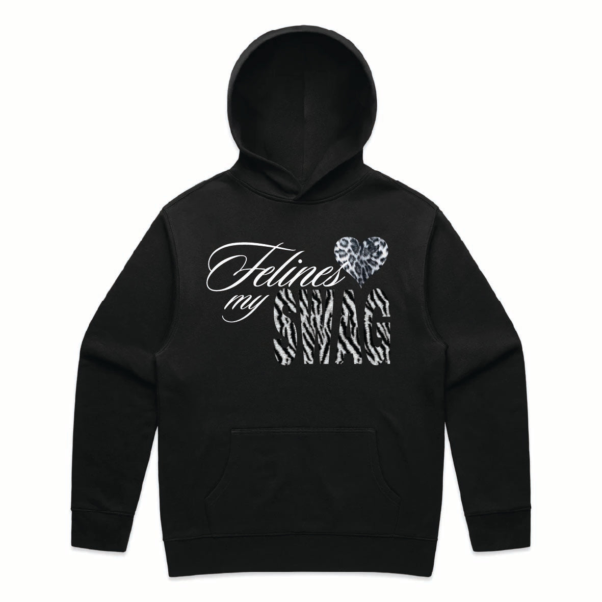 Felines Love My Swag Hoodie