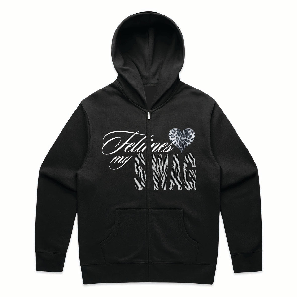 Felines Love My Swag Hoodie